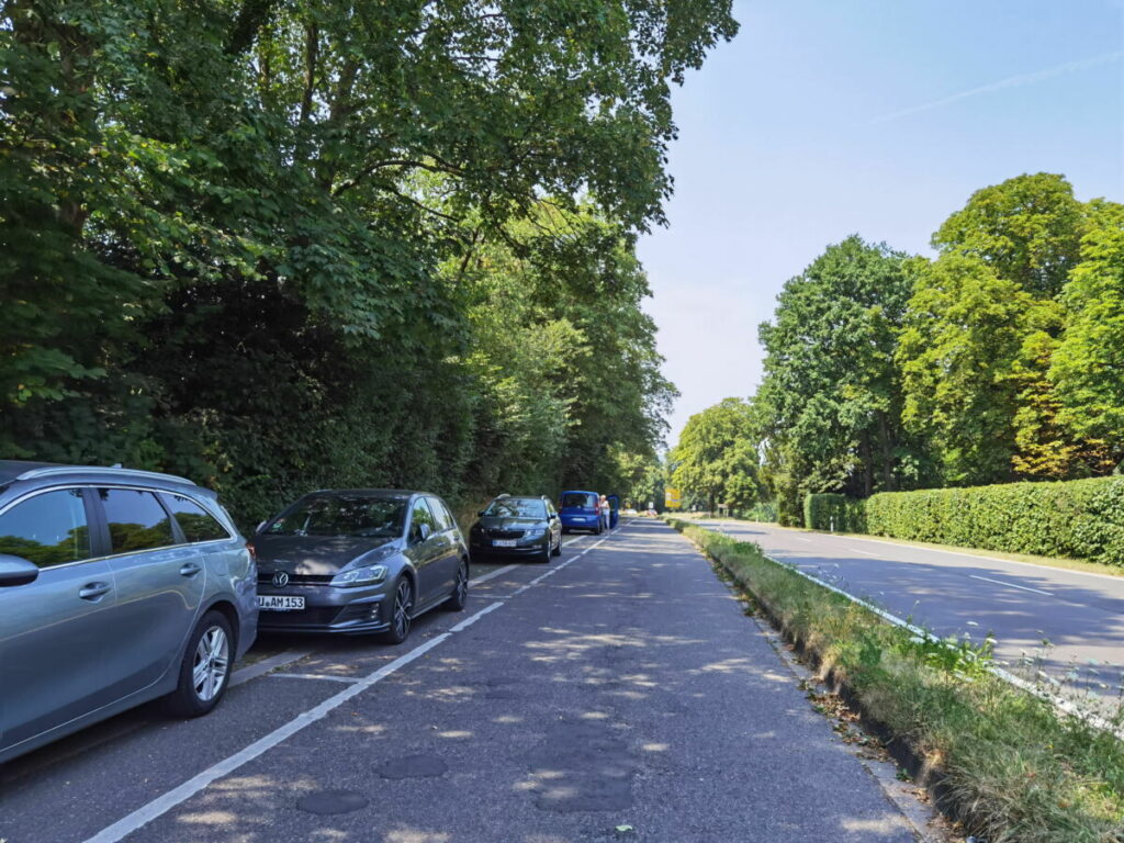 Drachenfels parken kostenlos - am Wanderparkplatz Königswinter