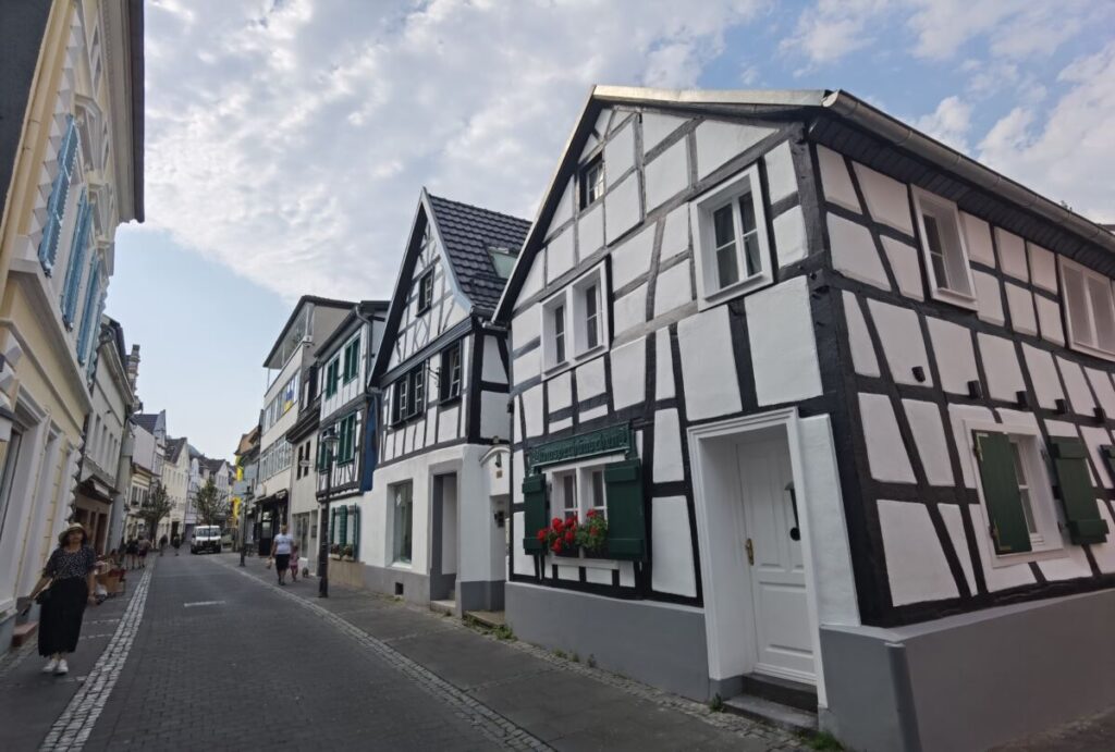 Königswinter Altstadt mit den Fachwerkhäusern
